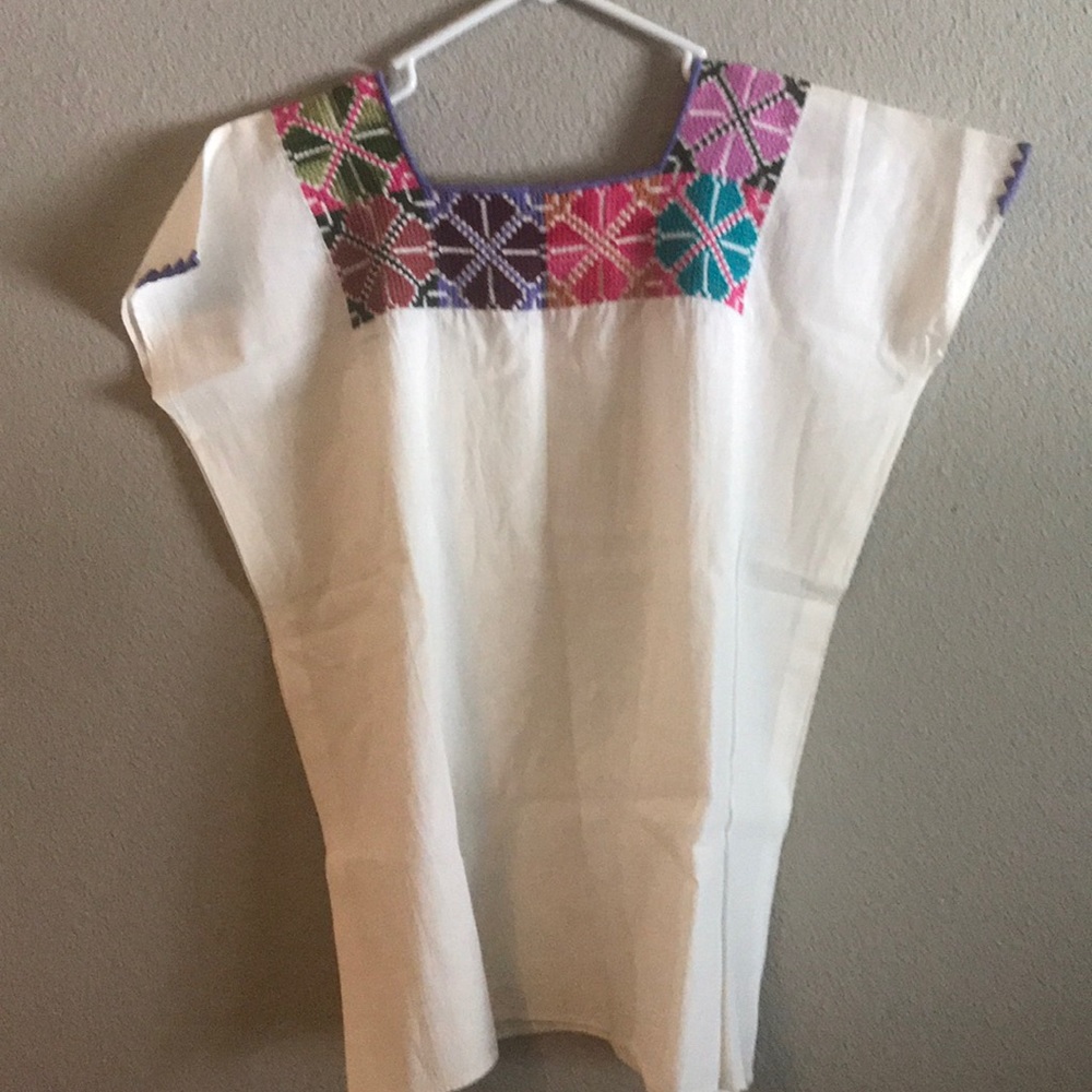 Oaxacan Mexican Manta Shirt